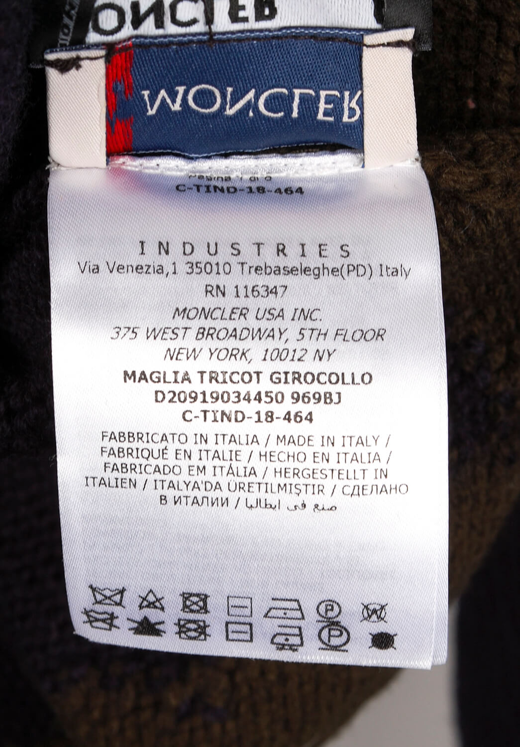 Vyriškas Moncler vintažinis megztinis